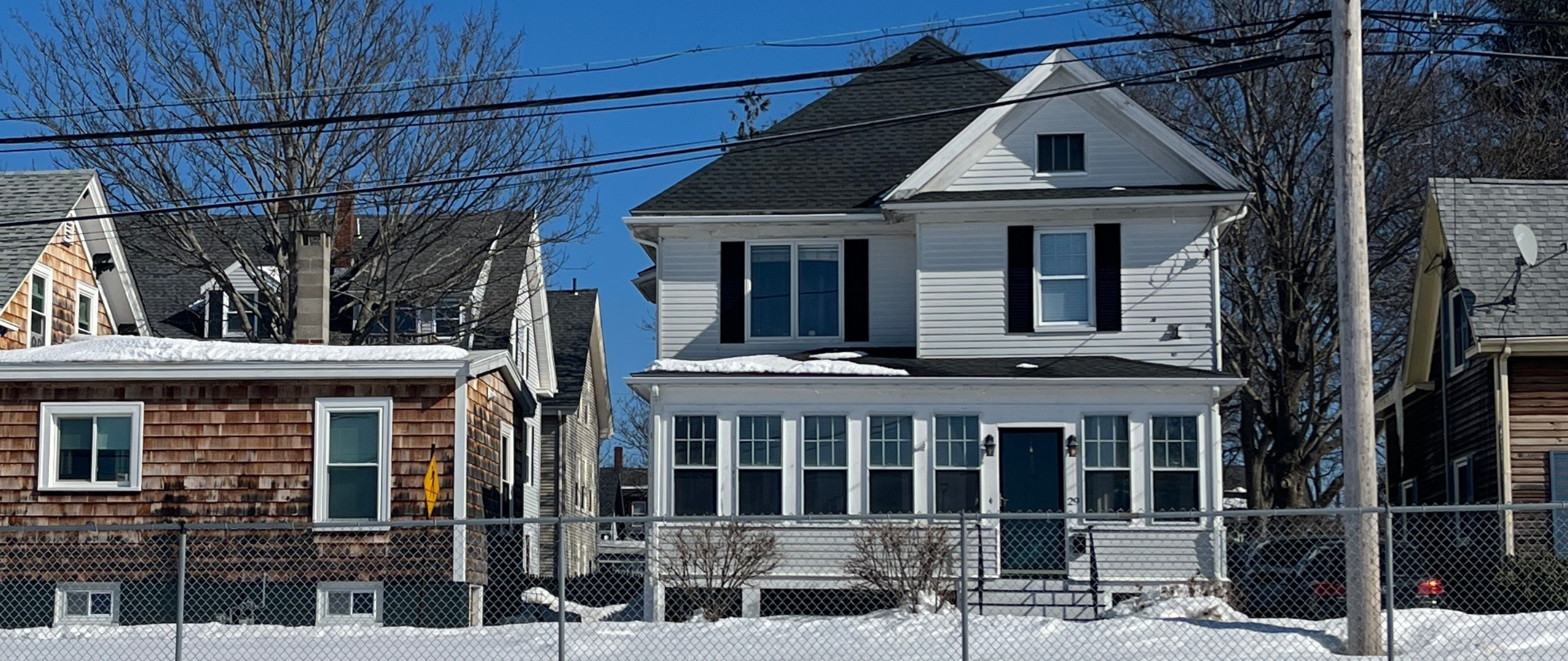 Houses on Goat Hill, present day